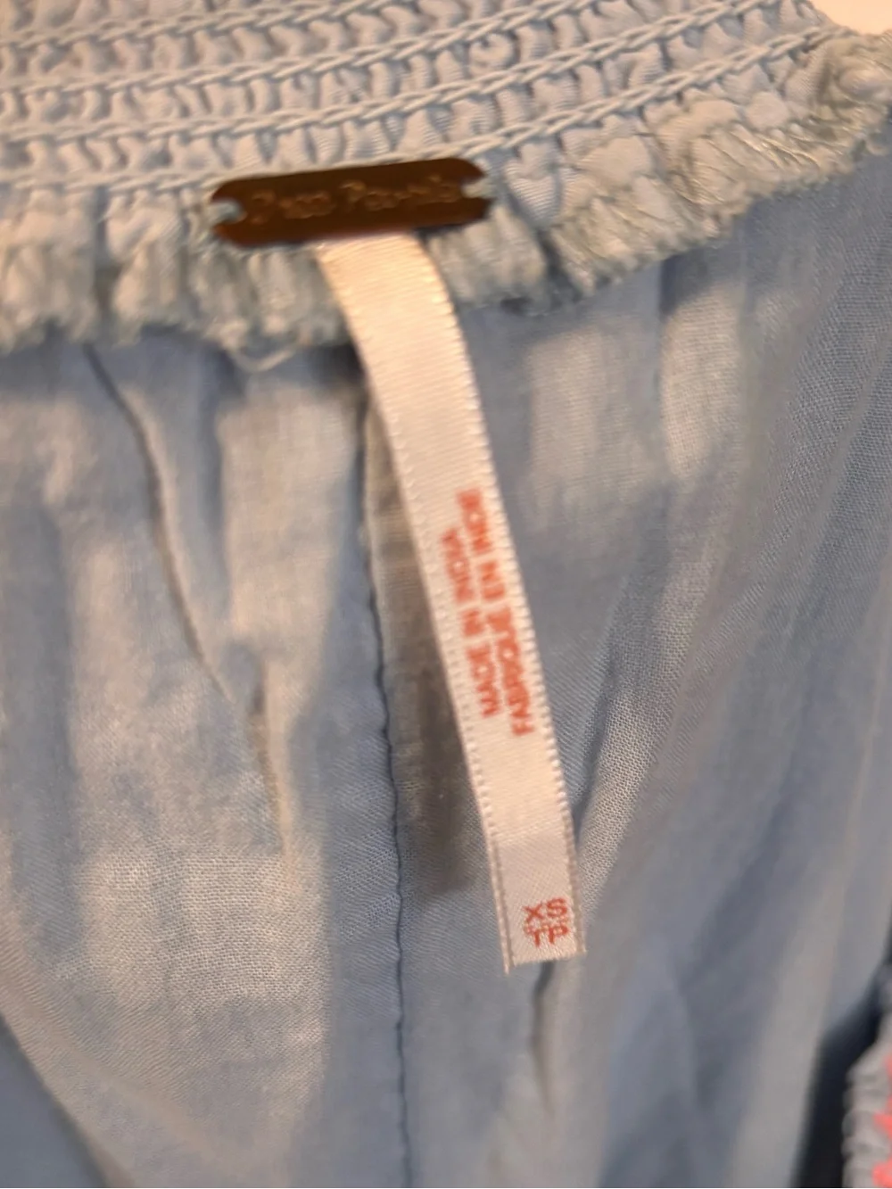 Free People light blue